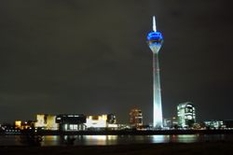 Düsseldorf bei Nacht