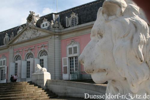 Löwen des Benrather Schloss