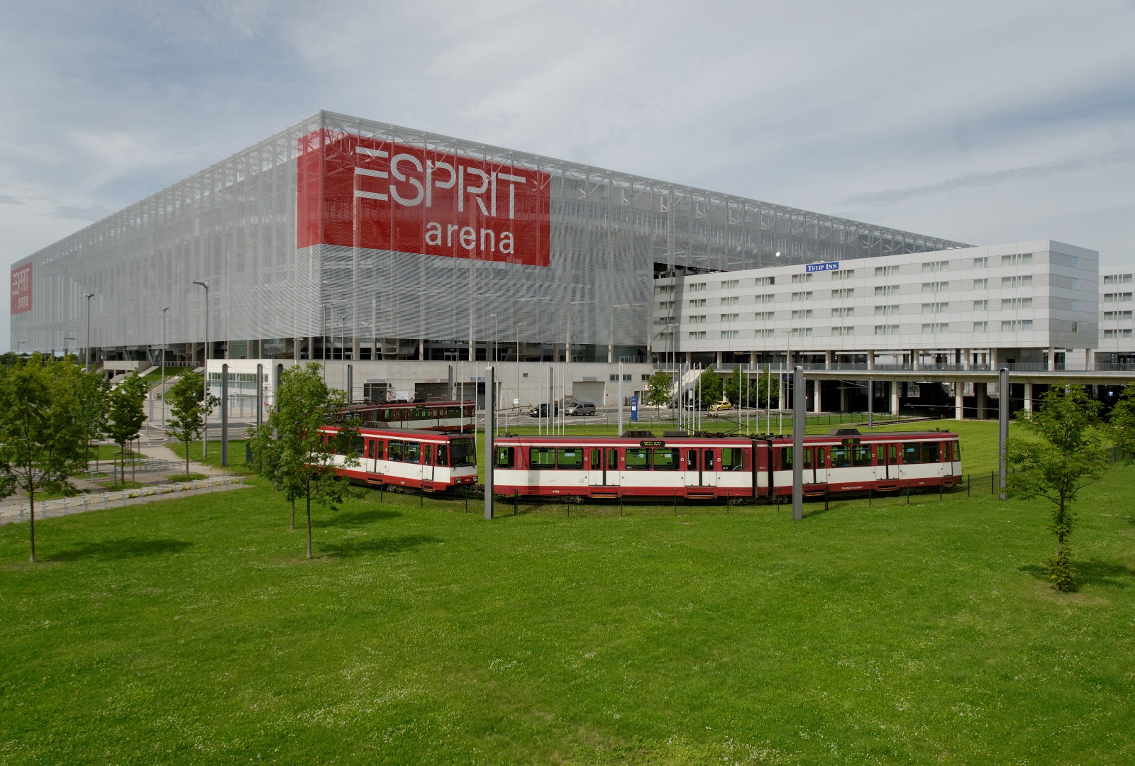 ESPRIT arena in Düsseldorf-Stockum, Deutschland